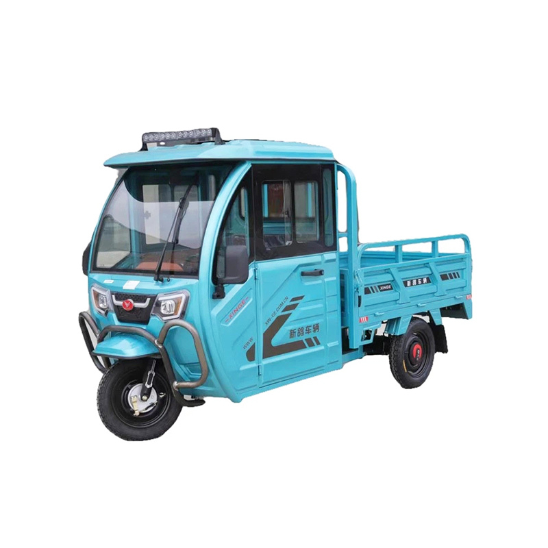 Pi bon vann Tricycle elektrik ak kabin